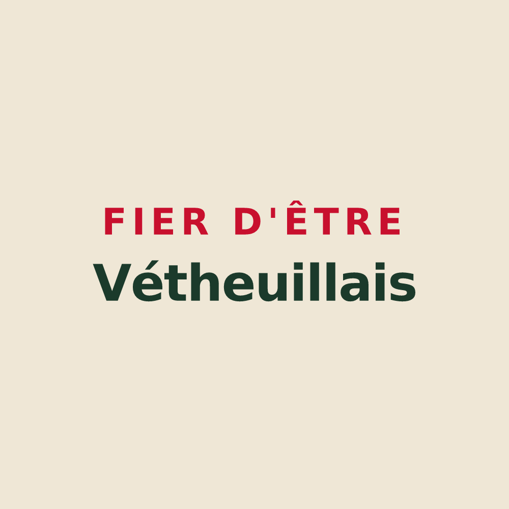 Tote bag « Fier d'être Vétheuillais » — design pour Vétheuil