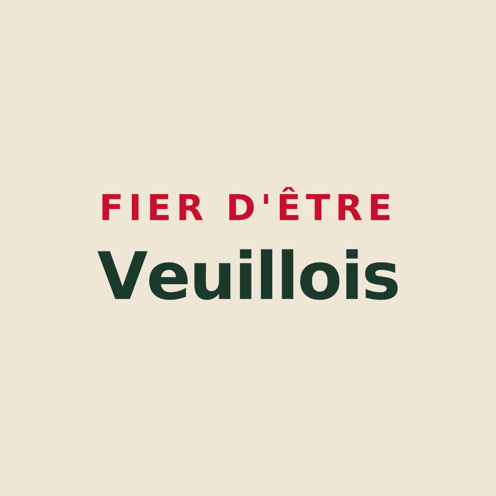 Tote bag « Fier d'être Veuillois » — design pour Veuil