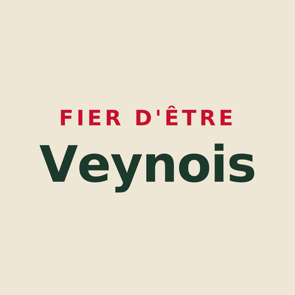 Tote bag « Fier d'être Veynois » — design pour Veynes
