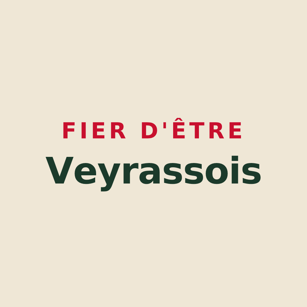 Tote bag « Fier d'être Veyrassois » — design pour Veyras