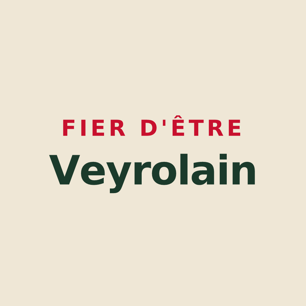 Tote bag « Fier d'être Veyrolain » — design pour Veyrier-du-Lac