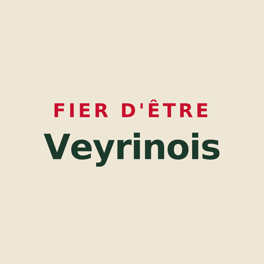 Tote bag « Fier d'être Veyrinois » — design pour Veyrines-de-Vergt