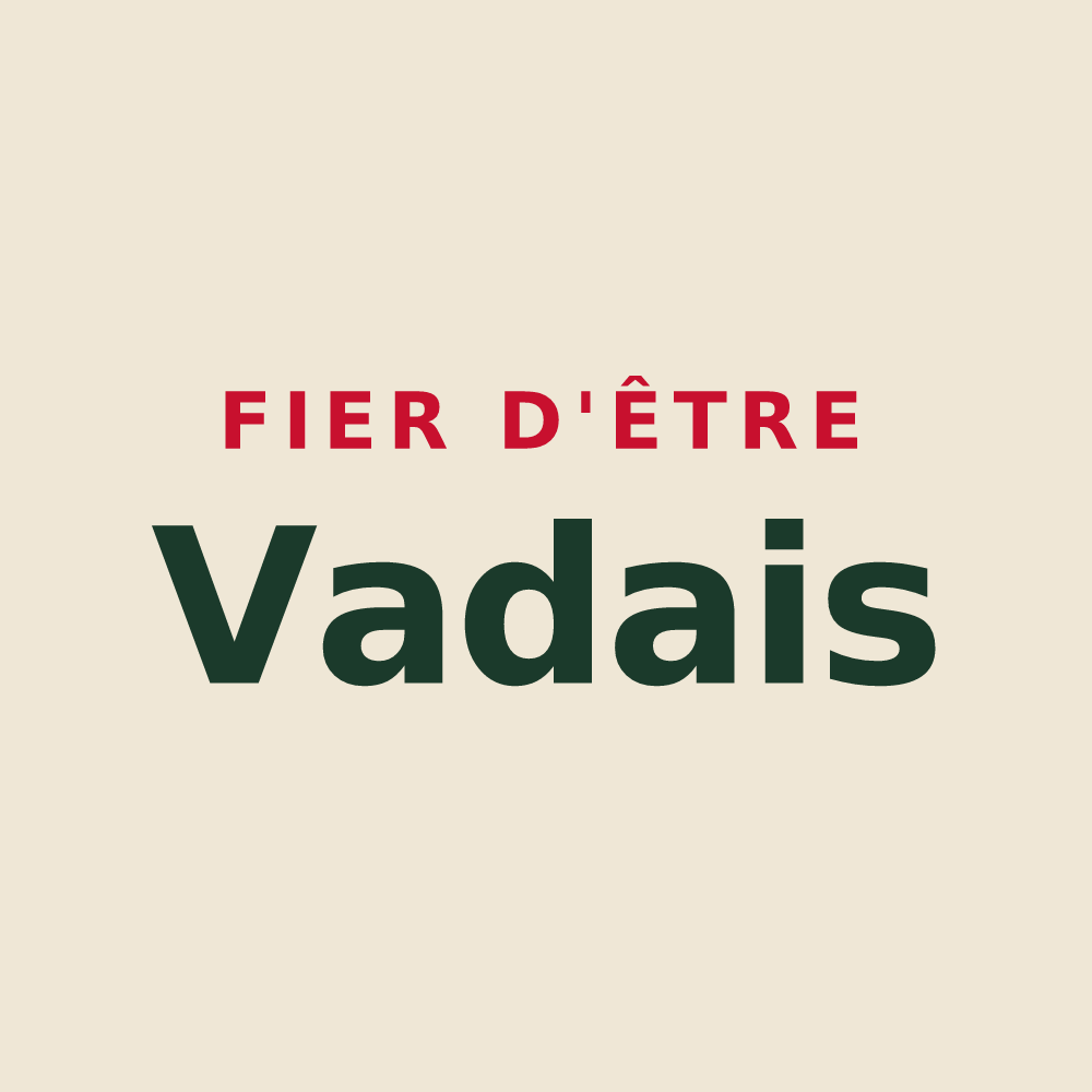 Tote bag « Fier d'être Vadais » — design pour Vez