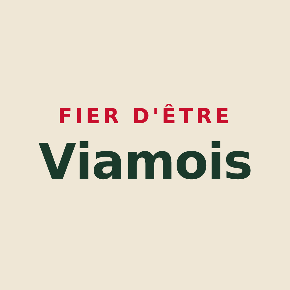 Tote bag « Fier d'être Viamois » — design pour Viam