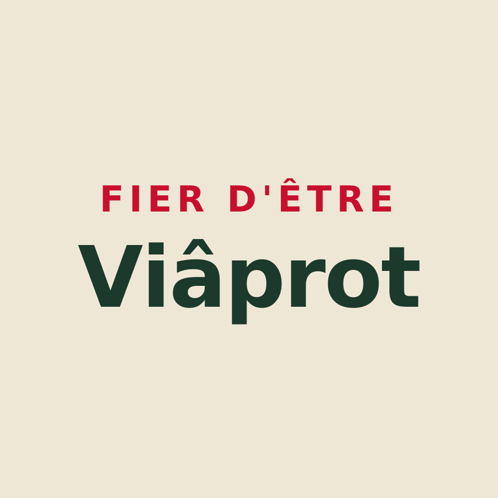 Tote bag « Fier d'être Viâprot » — design pour Viâpres-le-Petit