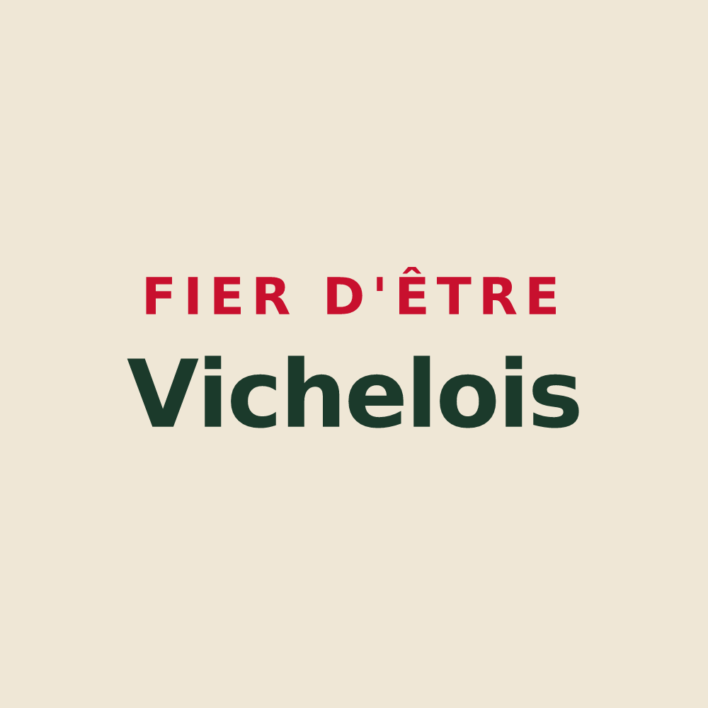Tote bag « Fier d'être Vichelois » — design pour Vichel-Nanteuil