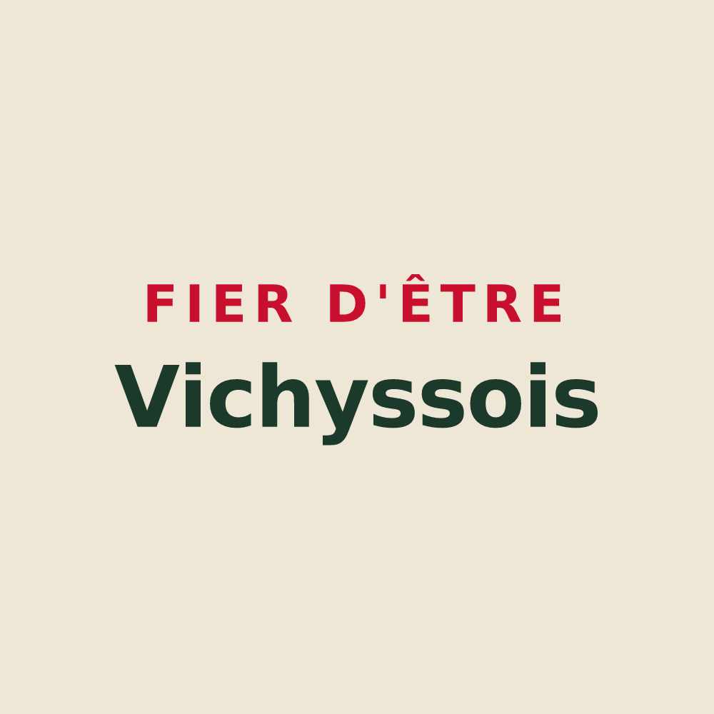 Tote bag « Fier d'être Vichyssois » — design pour Vichy