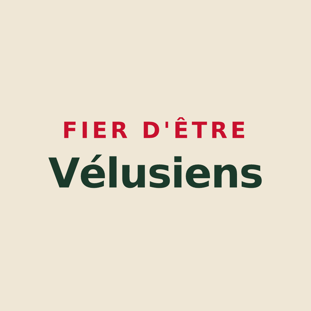 Tote bag « Fier d'être Vélusiens » — design pour Viefvillers