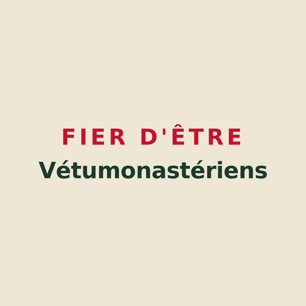 Tote bag « Fier d'être Vétumonastériens » — design pour Vieil-Moutier
