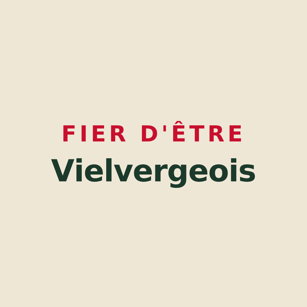 Tote bag « Fier d'être Vielvergeois » — design pour Vielverge