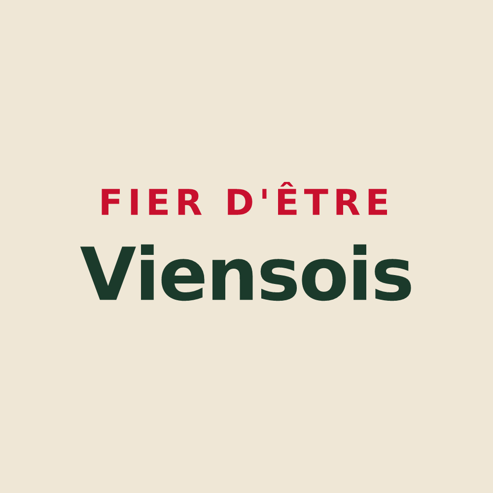 Tote bag « Fier d'être Viensois » — design pour Viens