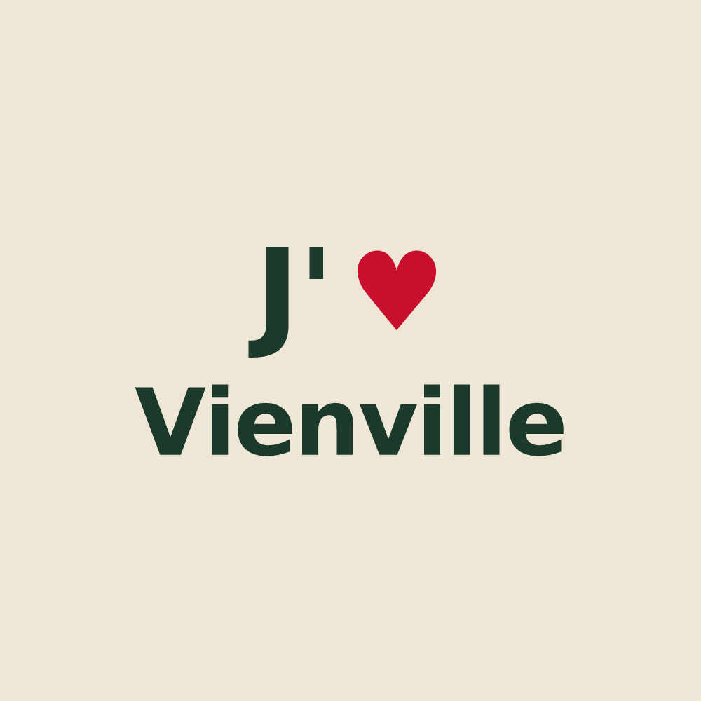 Tote bag personnalisé Vienville — design J'aime Vienville
