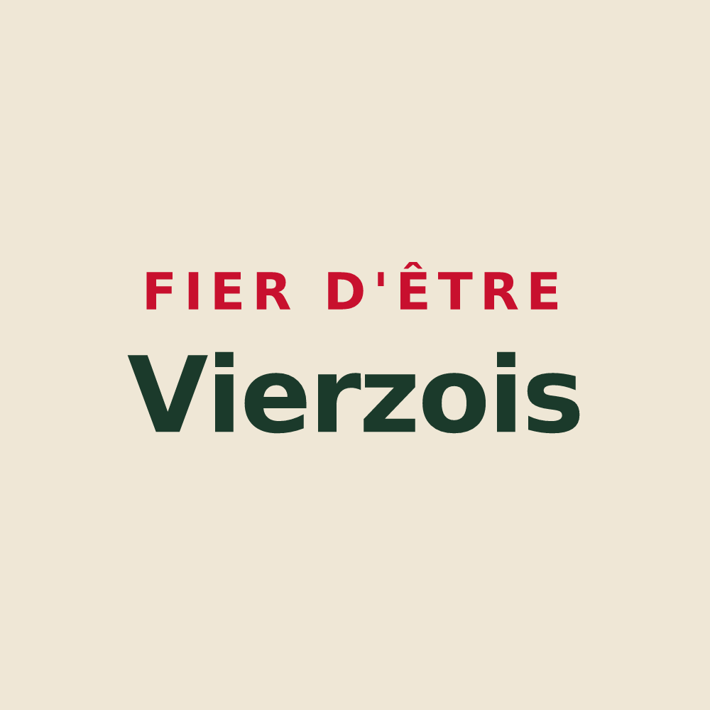 Tote bag « Fier d'être Vierzois » — design pour Vierzy