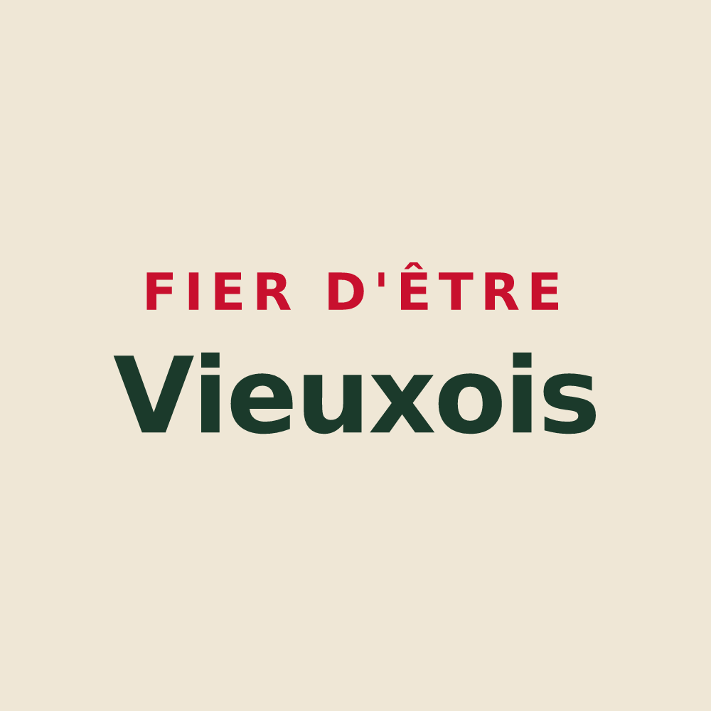 Tote bag « Fier d'être Vieuxois » — design pour Vieux