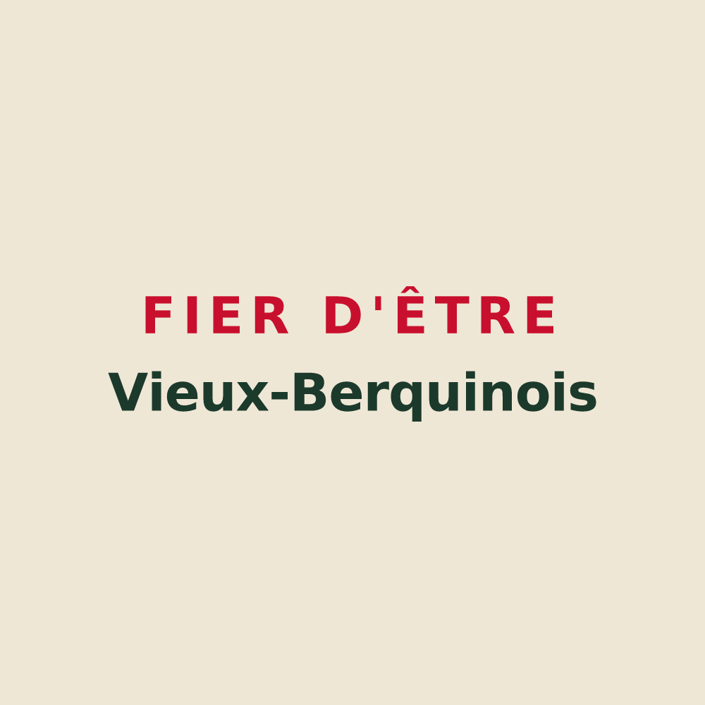 Tote bag « Fier d'être Vieux-Berquinois » — design pour Vieux-Berquin