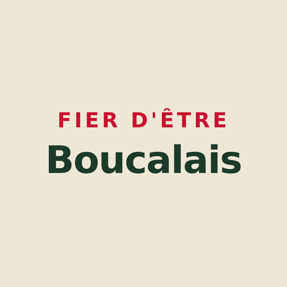 Tote bag « Fier d'être Boucalais » — design pour Vieux-Boucau-les-Bains