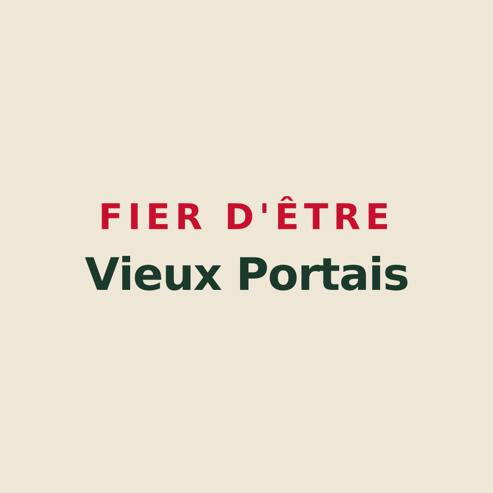 Tote bag « Fier d'être Vieux Portais » — design pour Vieux-Port