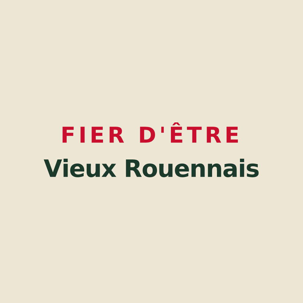 Tote bag « Fier d'être Vieux Rouennais » — design pour Vieux-Rouen-sur-Bresle