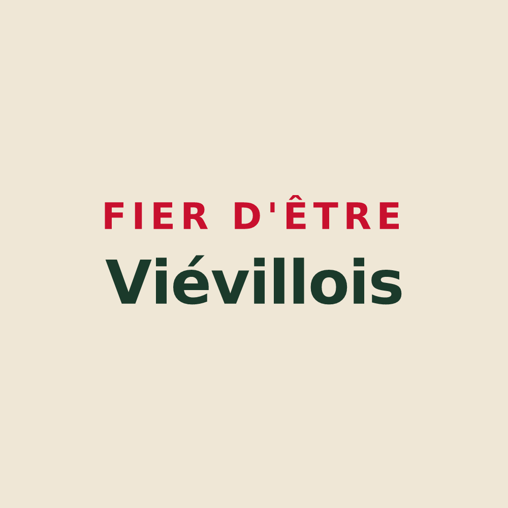 Tote bag « Fier d'être Viévillois » — design pour Viéville-en-Haye