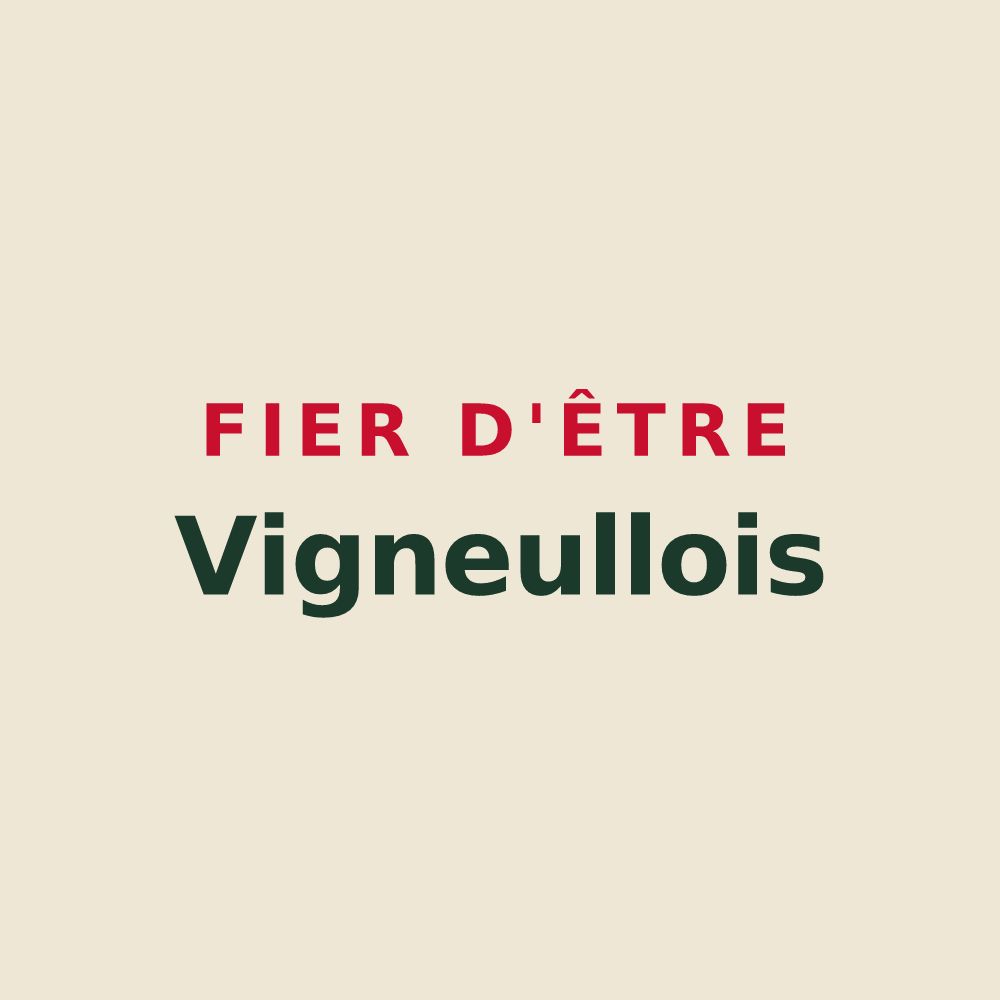 Tote bag « Fier d'être Vigneullois » — design pour Vigneulles-lès-Hattonchâtel