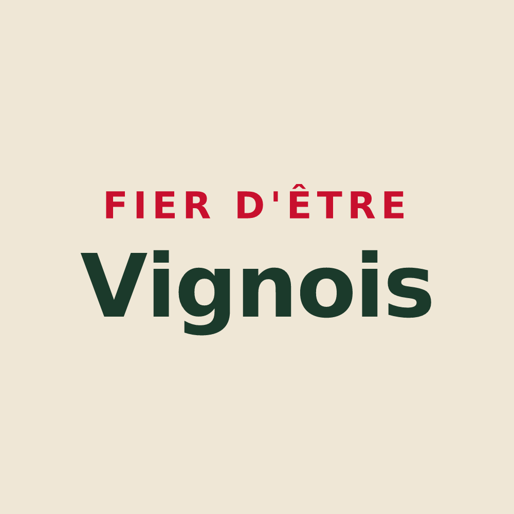Tote bag « Fier d'être Vignois » — design pour Vigny