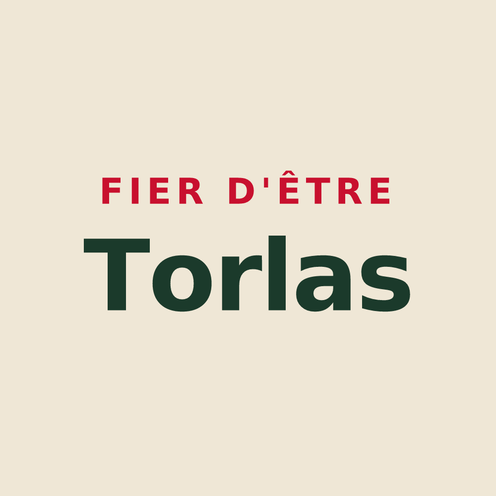 Tote bag « Fier d'être Torlas » — design pour Vigy
