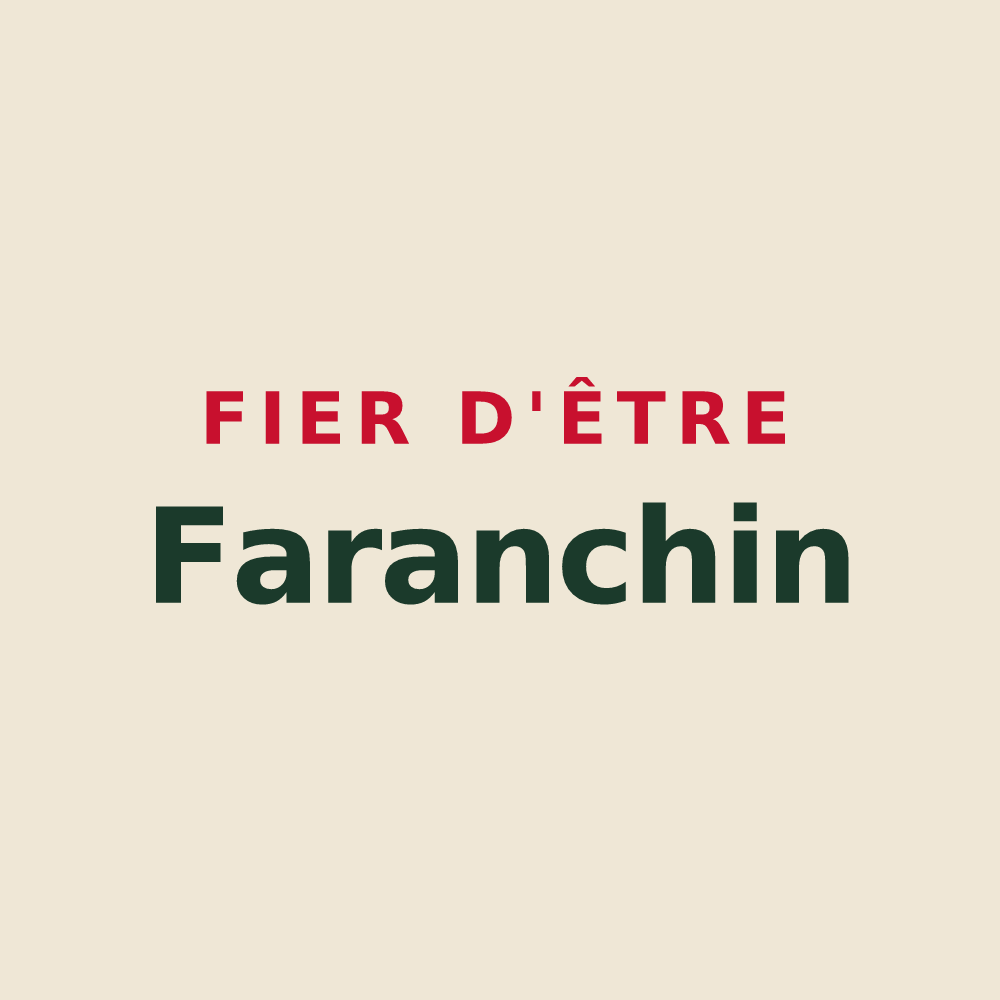 Tote bag « Fier d'être Faranchin » — design pour Villar-d'Arêne