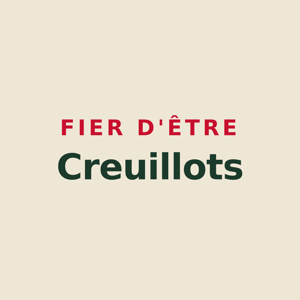 Tote bag « Fier d'être Creuillots » — design pour Villars-sous-Écot
