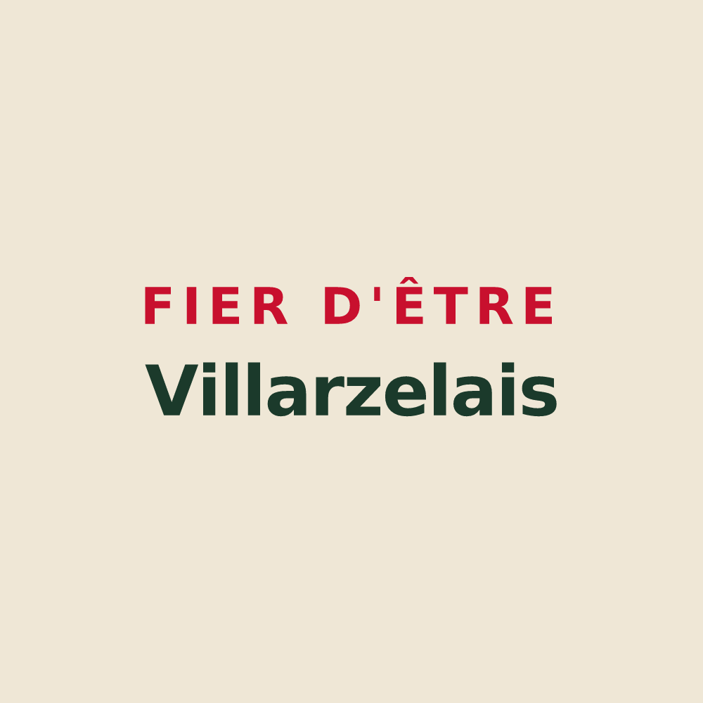 Tote bag « Fier d'être Villarzelais » — design pour Villarzel-Cabardès