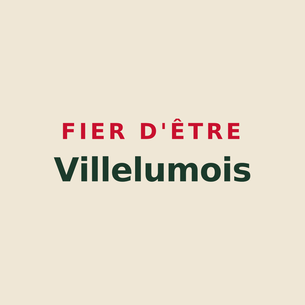 Tote bag « Fier d'être Villelumois » — design pour Ville-sur-Lumes