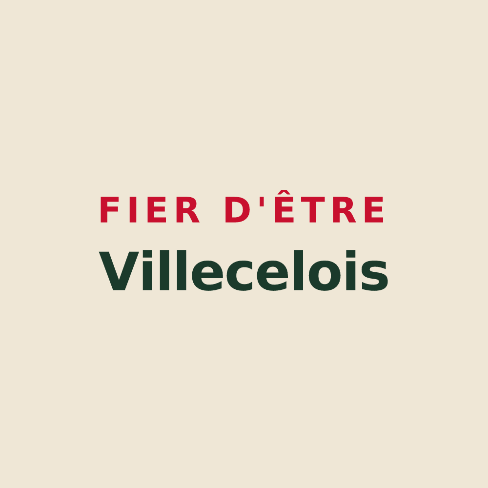 Tote bag « Fier d'être Villecelois » — design pour Villecey-sur-Mad