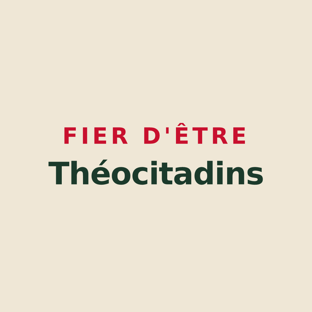 Tote bag « Fier d'être Théocitadins » — design pour Villedieu-lès-Bailleul