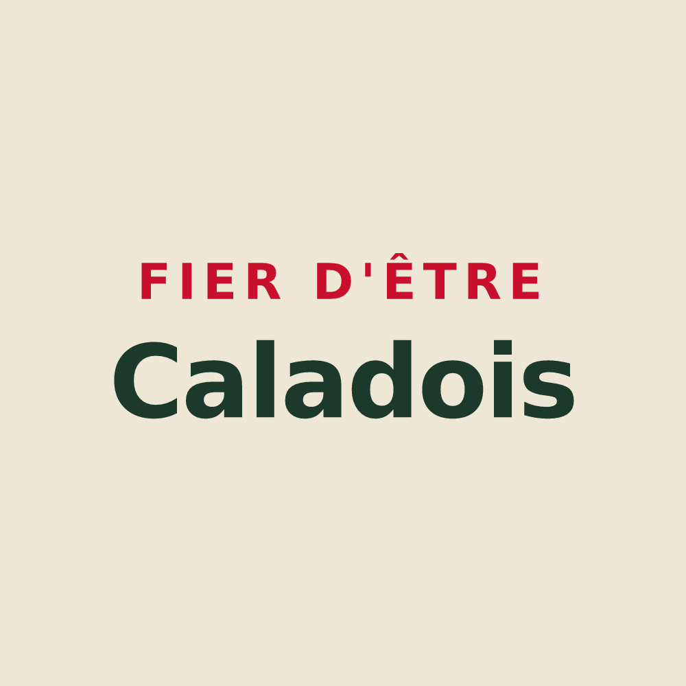 Tote bag « Fier d'être Caladois » — design pour Villefranche-sur-Saône