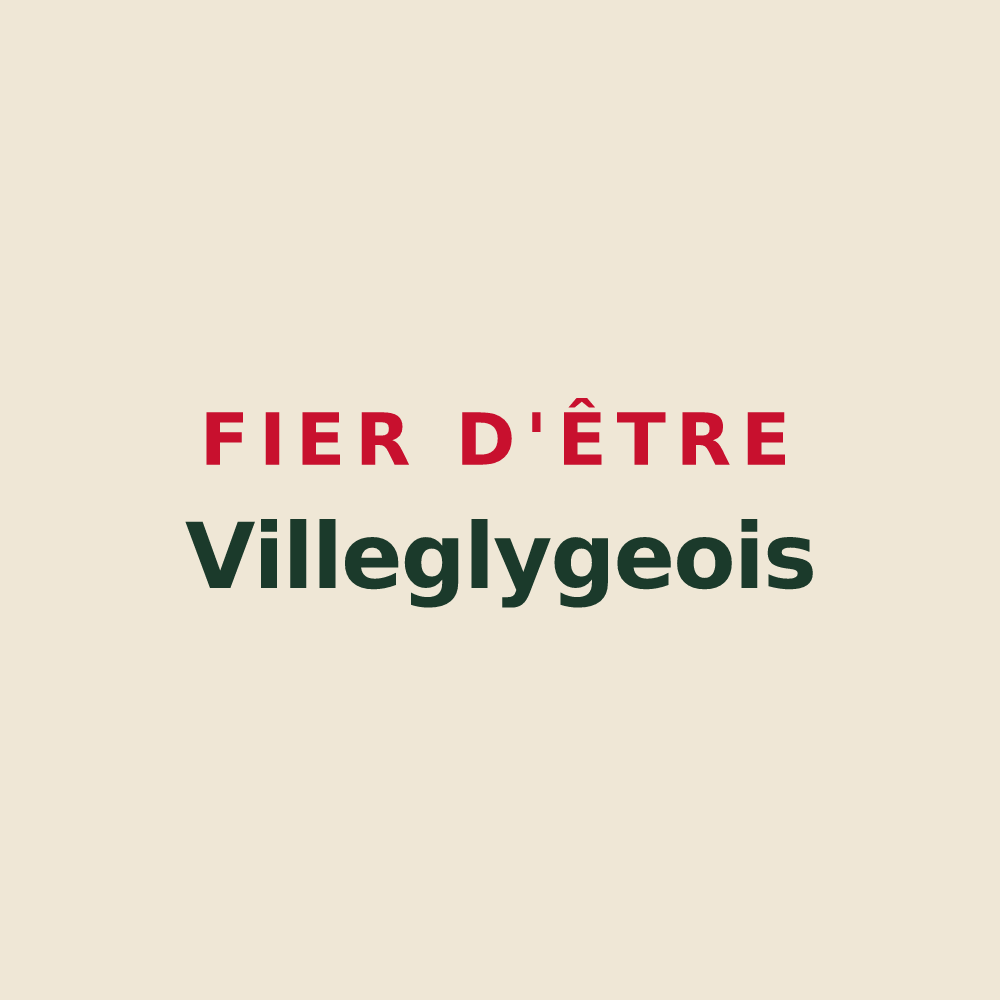 Tote bag « Fier d'être Villeglygeois » — design pour Villegly
