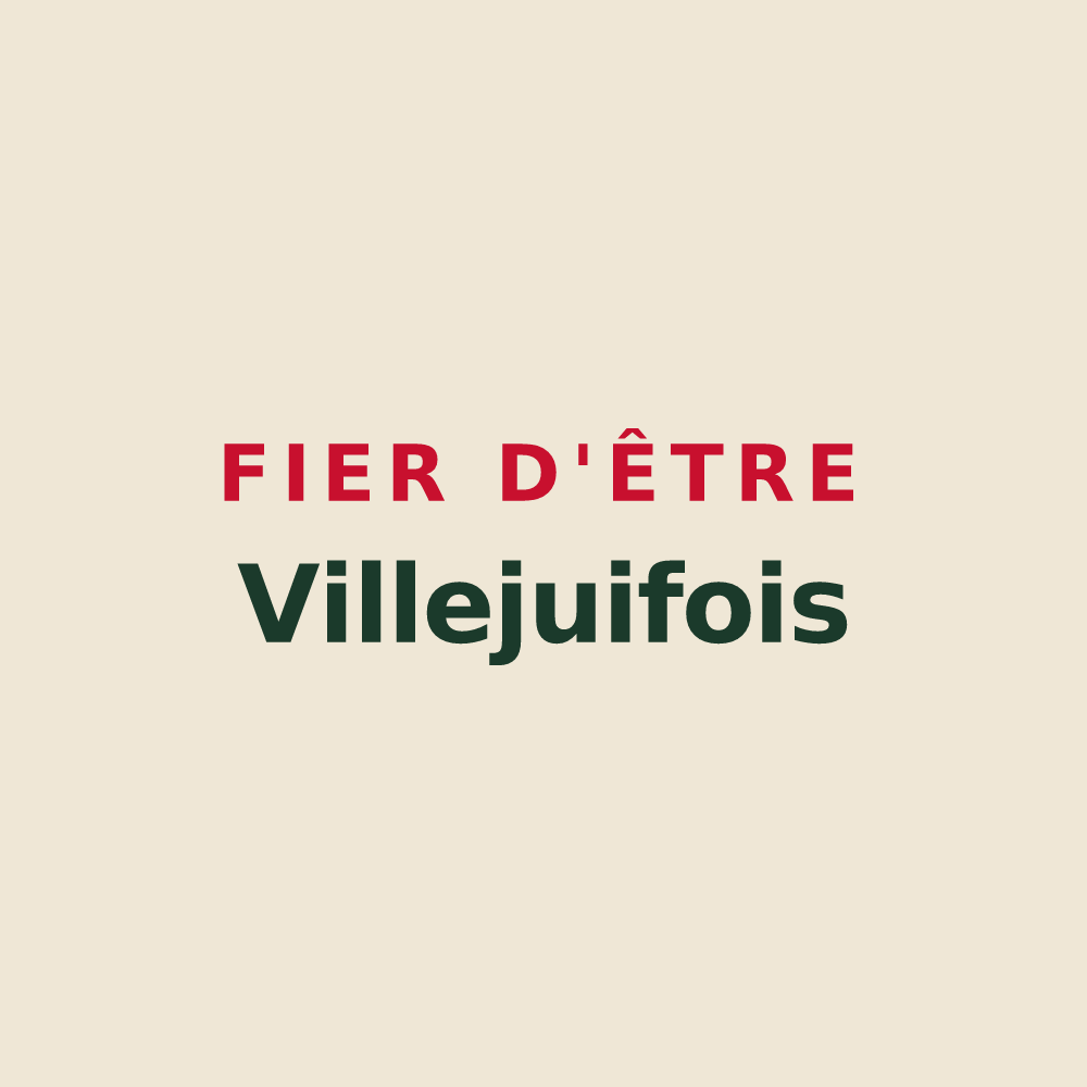 Tote bag « Fier d'être Villejuifois » — design pour Villejuif