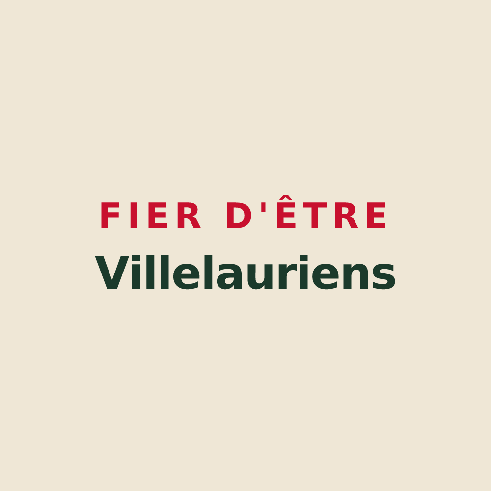 Tote bag « Fier d'être Villelauriens » — design pour Villelaure