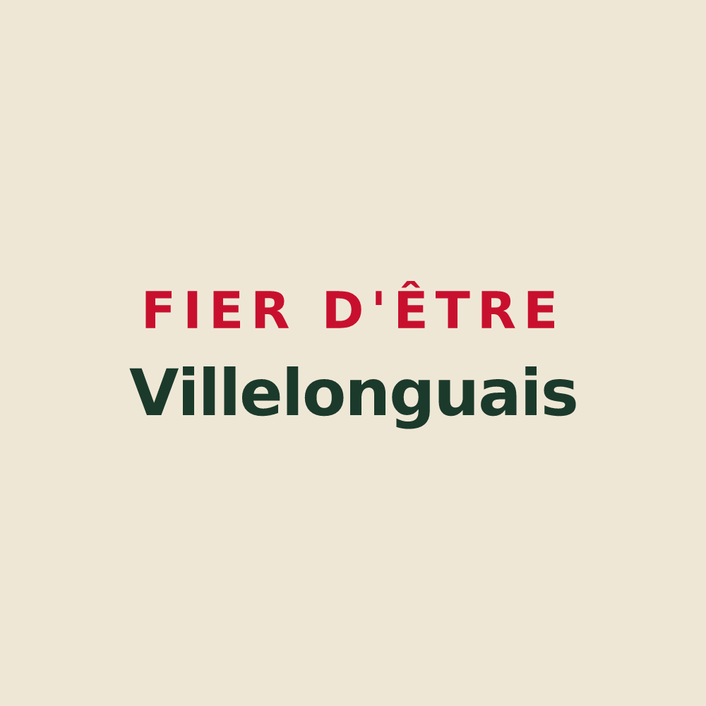 Tote bag « Fier d'être Villelonguais » — design pour Villelongue-dels-Monts