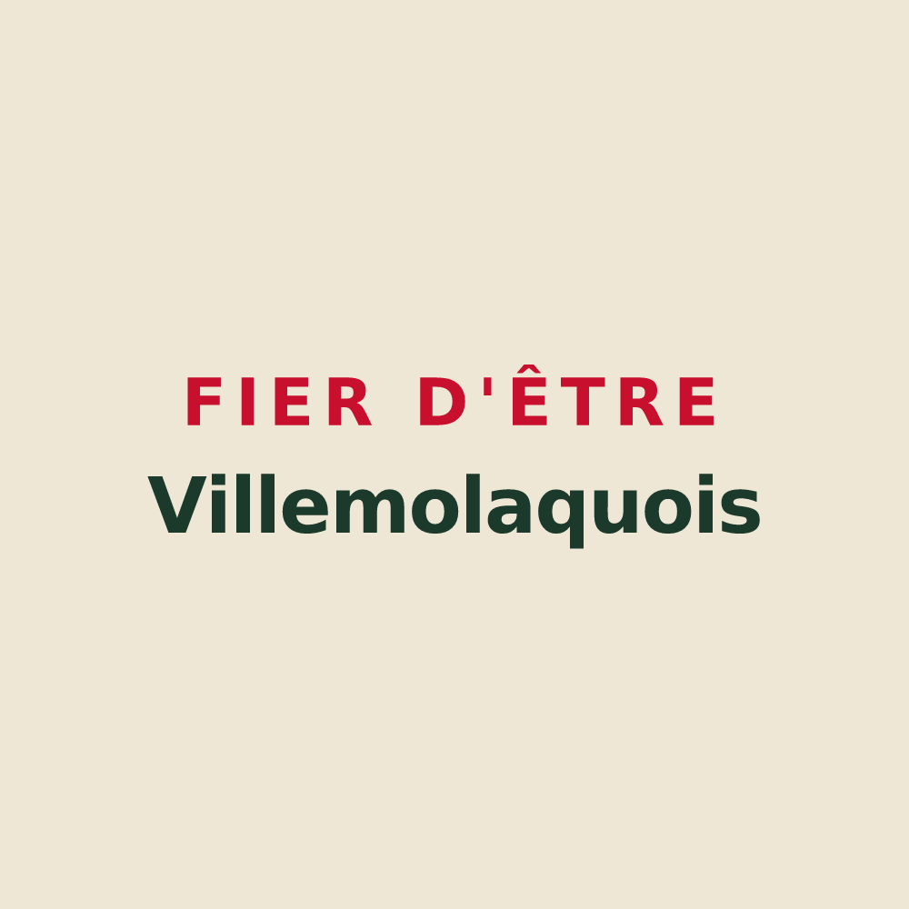 Tote bag « Fier d'être Villemolaquois » — design pour Villemolaque