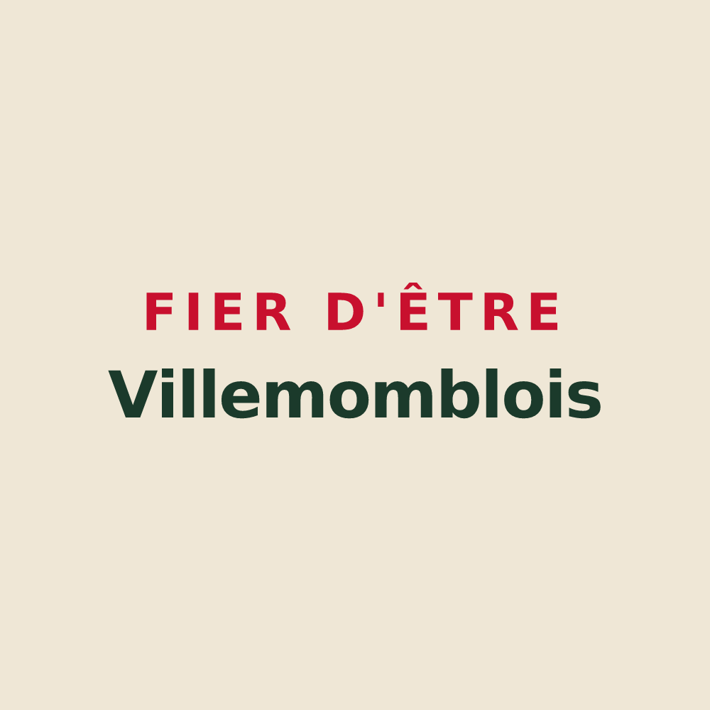 Tote bag « Fier d'être Villemomblois » — design pour Villemomble