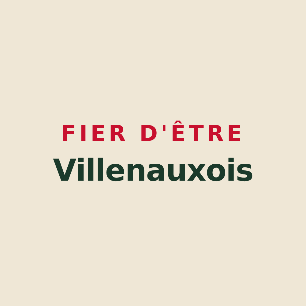 Tote bag « Fier d'être Villenauxois » — design pour Villenauxe-la-Grande