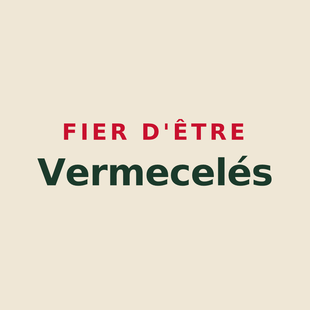 Tote bag « Fier d'être Vermecelés » — design pour Villeneuve-d'Amont