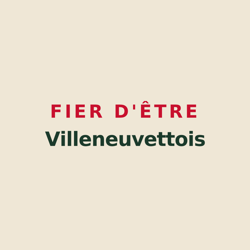 Tote bag « Fier d'être Villeneuvettois » — design pour Villeneuvette
