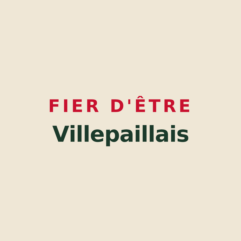 Tote bag « Fier d'être Villepaillais » — design pour Villepail