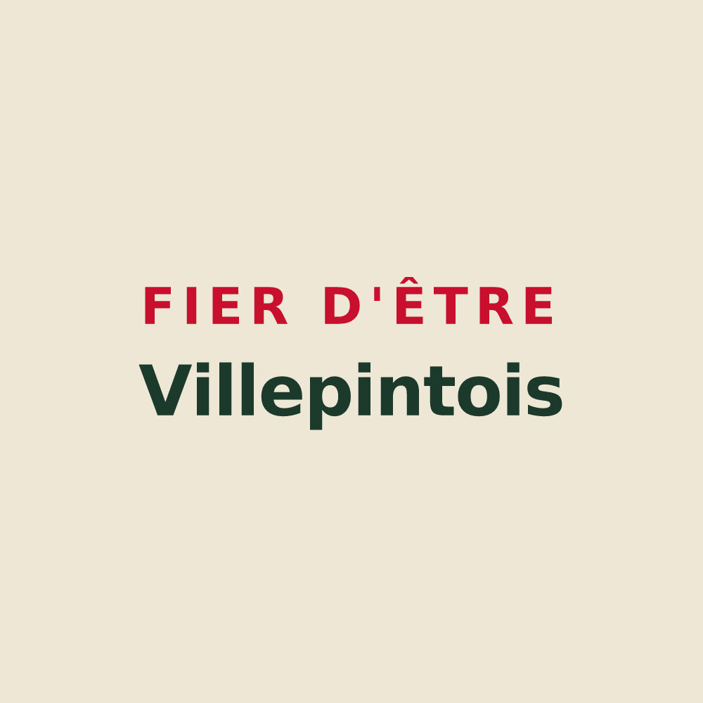 Tote bag « Fier d'être Villepintois » — design pour Villepinte