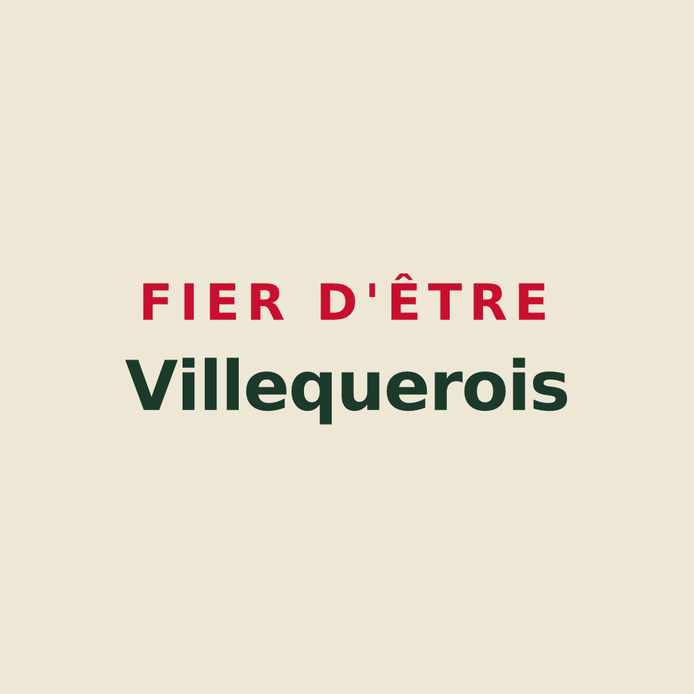 Tote bag « Fier d'être Villequerois » — design pour Villequiers