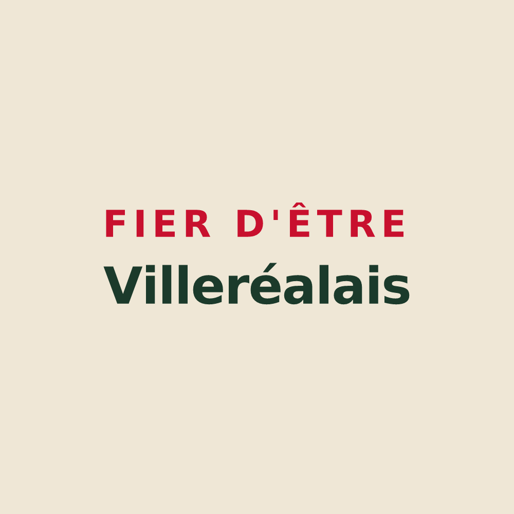 Tote bag « Fier d'être Villeréalais » — design pour Villeréal