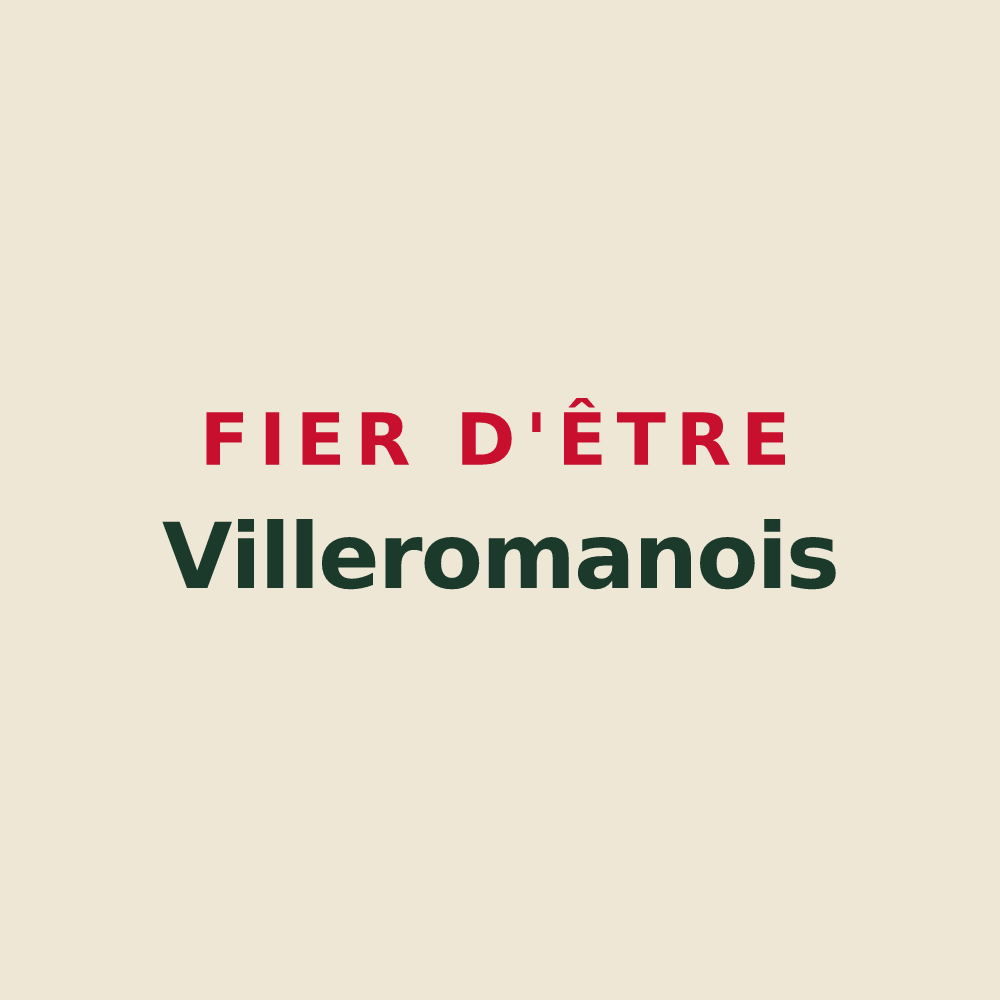 Tote bag « Fier d'être Villeromanois » — design pour Villeromain