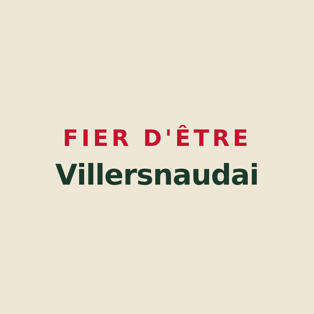 Tote bag « Fier d'être Villersnaudai » — design pour Villers-aux-Nœuds