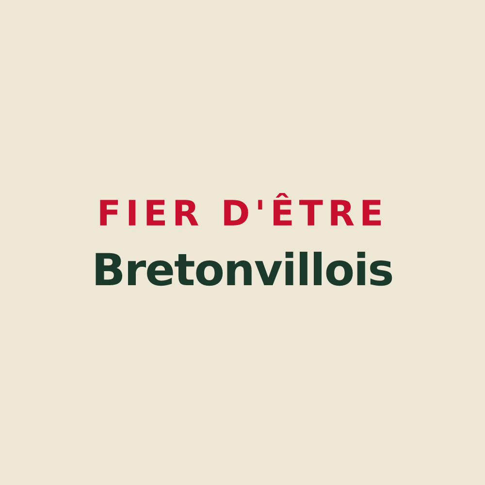Tote bag « Fier d'être Bretonvillois » — design pour Villers-Bretonneux