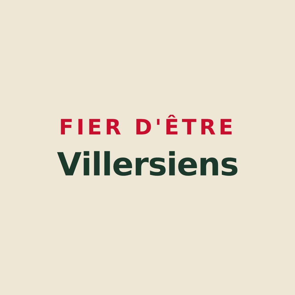 Tote bag « Fier d'être Villersiens » — design pour Villers-en-Vexin